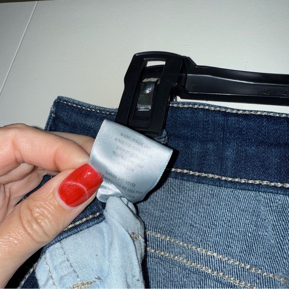 Jelly Beans Indigo Wide Leg Jeans - Picture 8 of 9